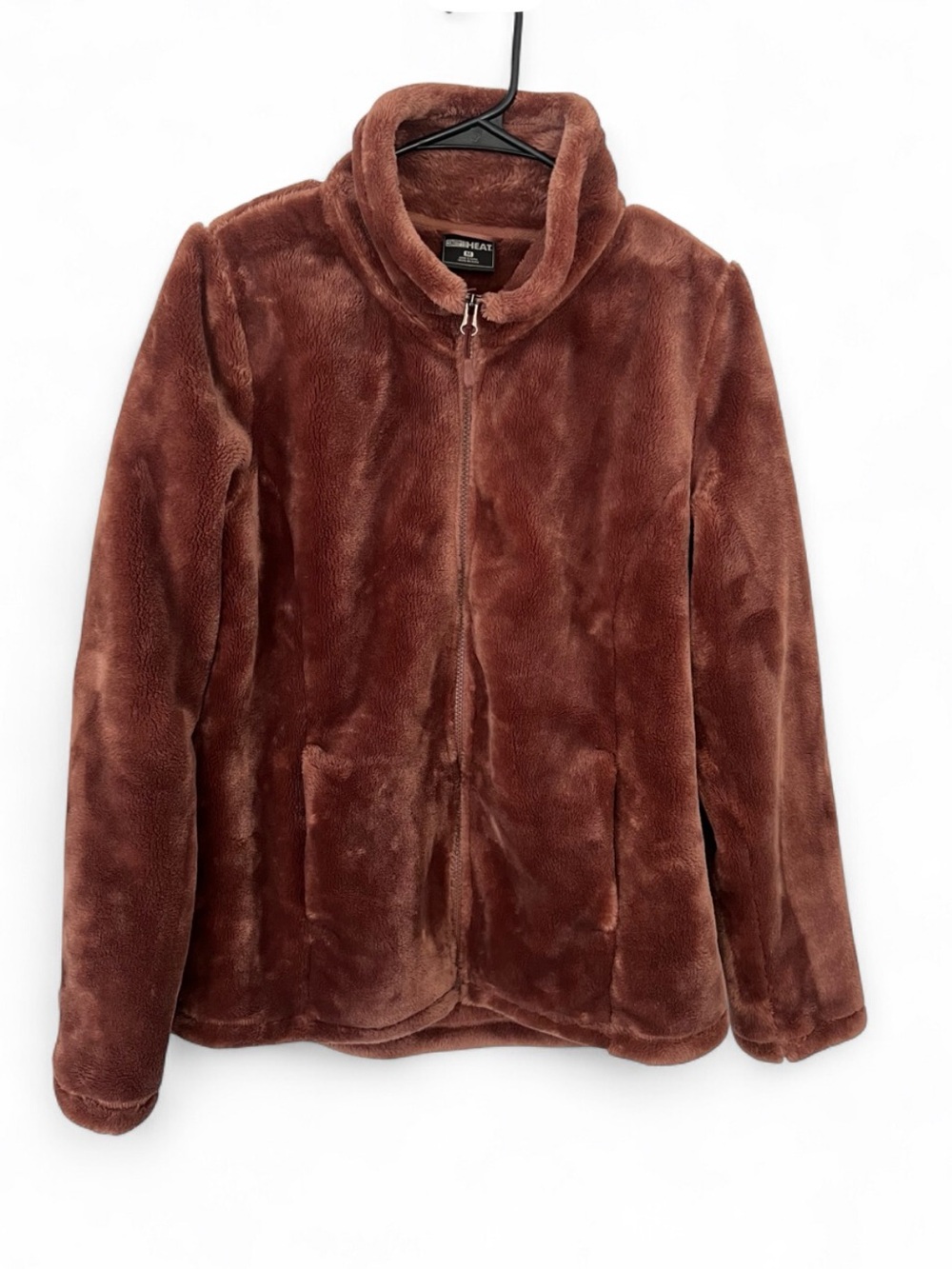 Women’s 32 degree heat soft plush fleece jacket in size medium
